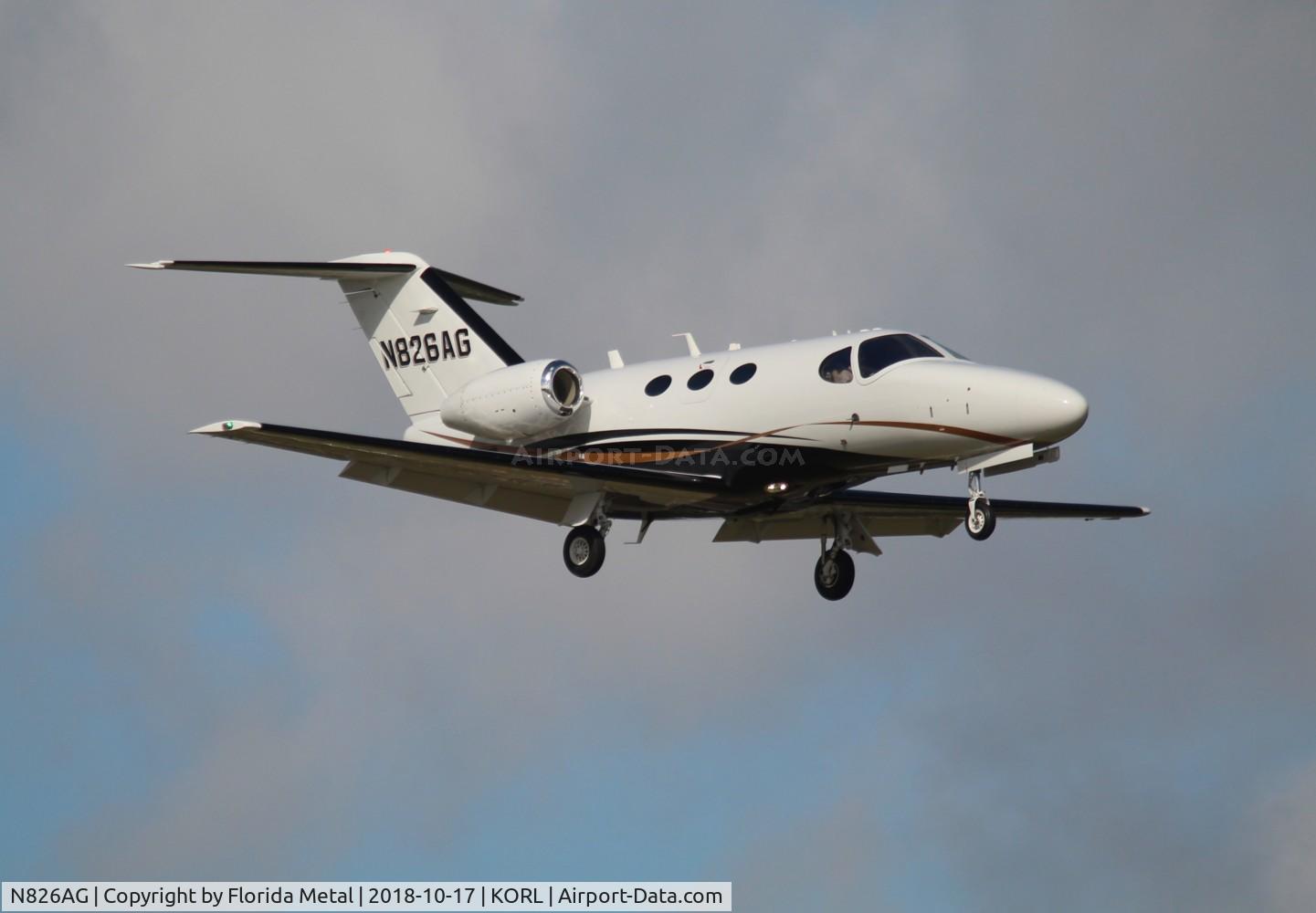 N826AG, 2012 Cessna 510 Citation Mustang Citation Mustang C/N 510-0400, NBAA ORL 2018