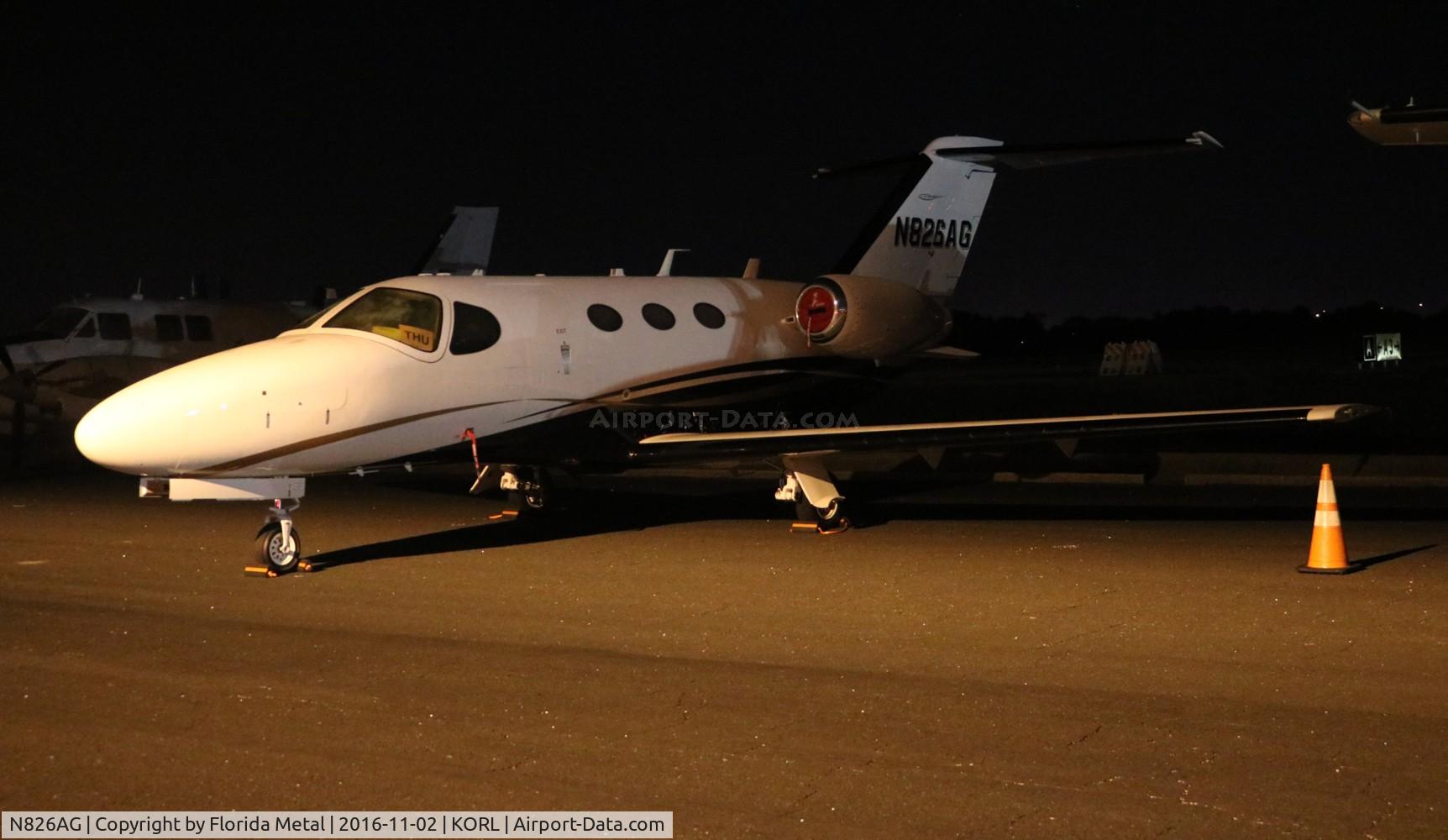 N826AG, 2012 Cessna 510 Citation Mustang Citation Mustang C/N 510-0400, NBAA ORL 2016