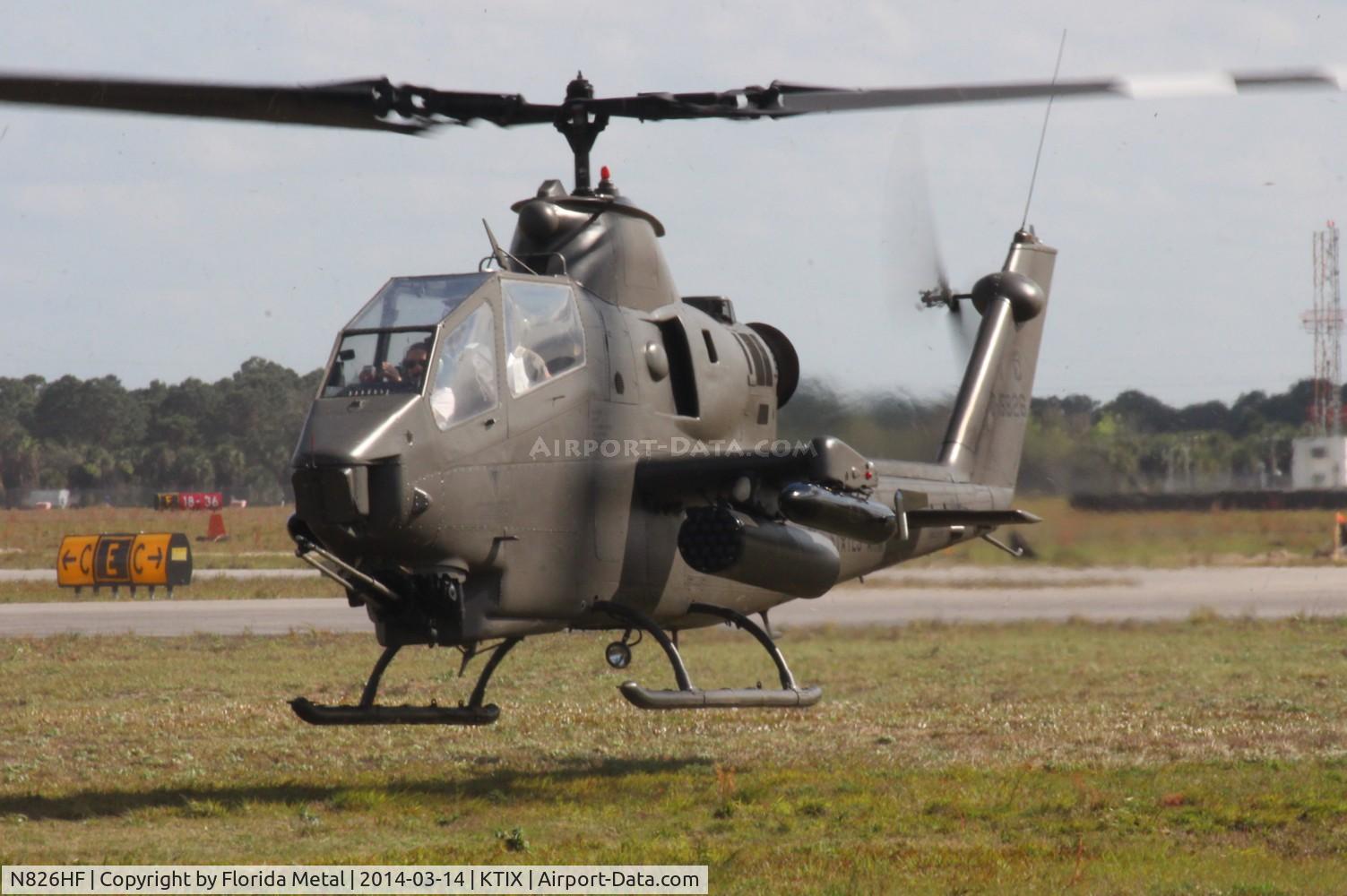 N826HF, 1967 Bell AH-1F Cobra C/N 67-15826, TICO 2014