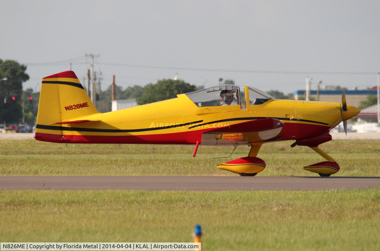 N826ME, Vans RV-6A C/N 25249, SNF LAL 2014