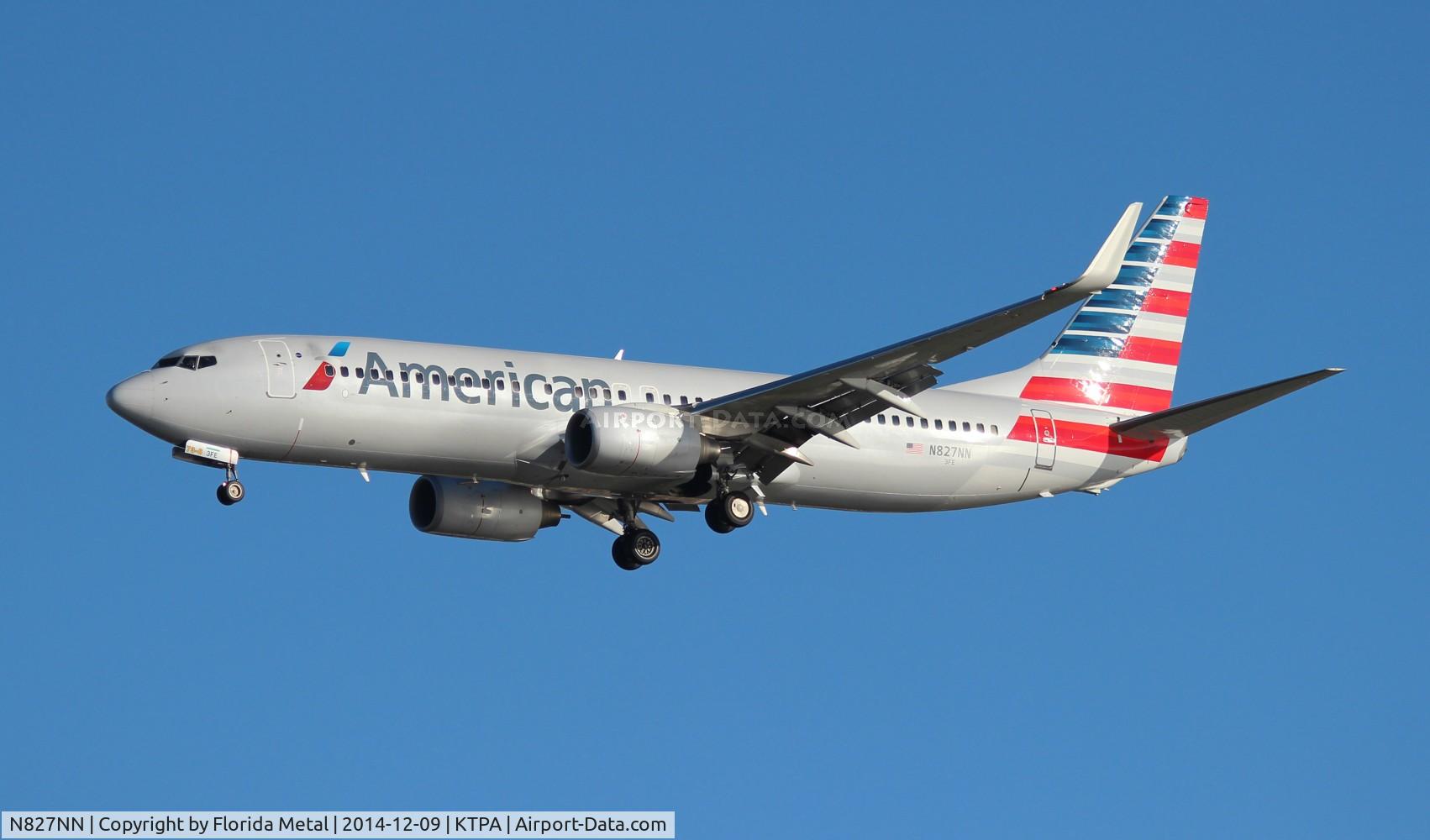 N827NN, 2010 Boeing 737-823 C/N 33209, TPA spotting 2014