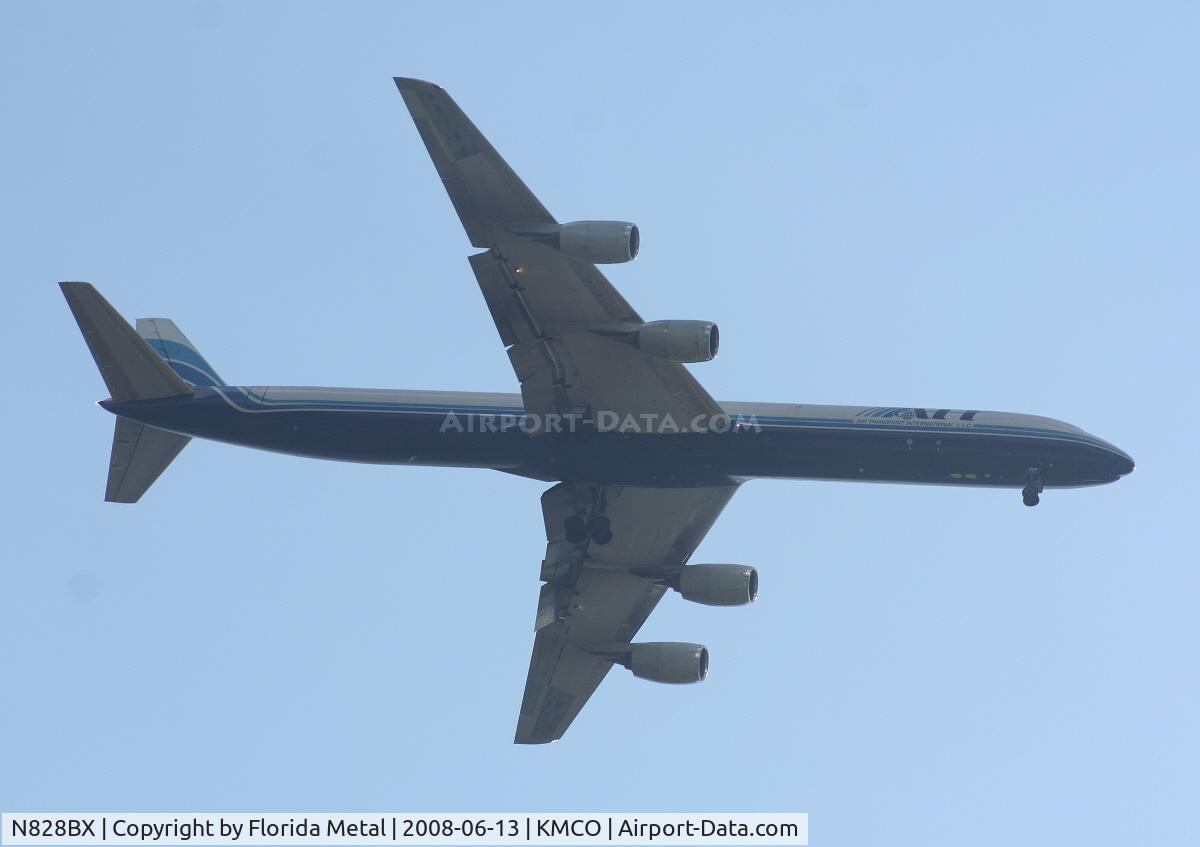 N828BX, 1968 Douglas DC-8-71F C/N 45993, MCO spotting 2008