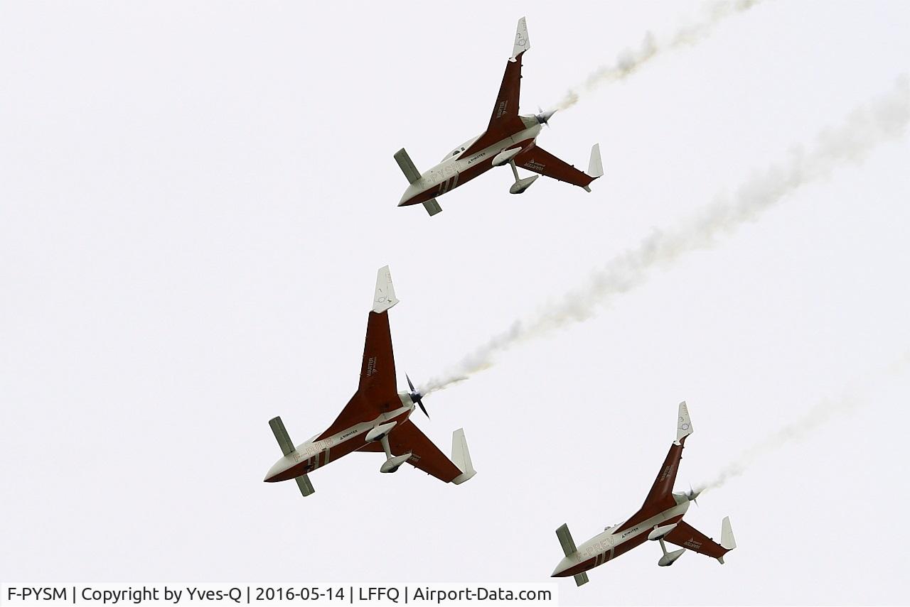 F-PYSM, Rutan VariEze C/N 2048, Rutan VariEze, On display, La Ferté-Alais airfield (LFFQ) Airshow 2016
