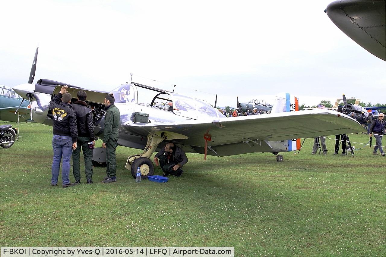 F-BKOI, Morane-Saulnier MS-733 Alcyon C/N 74, Morane-Saulnier MS-733 Alcyon, Static display, La Ferté-Alais airfield (LFFQ) Airshow 2016