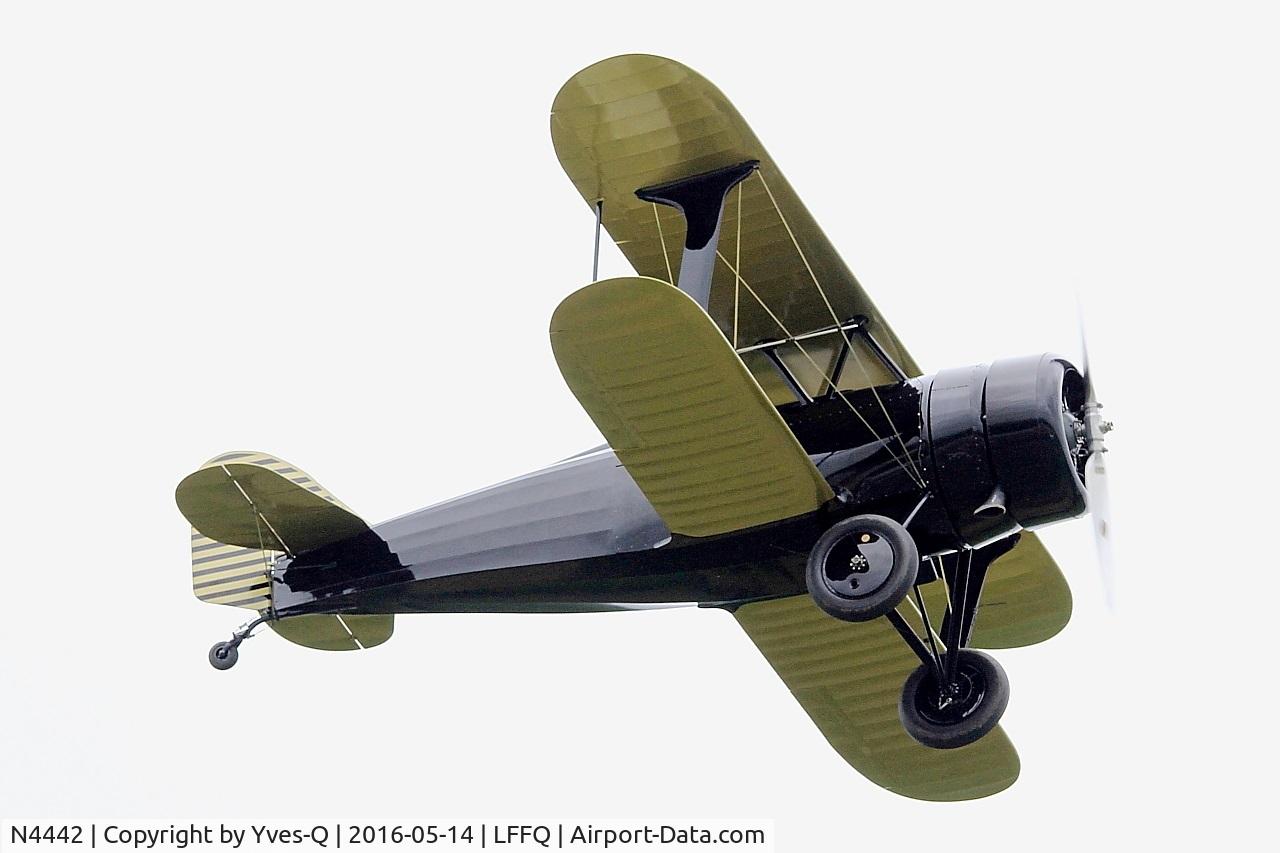 N4442, 1936 Laird LC-RW300 C/N 203, Laird LC-RW300, On display, La Ferté-Alais (LFFQ) air show 2016