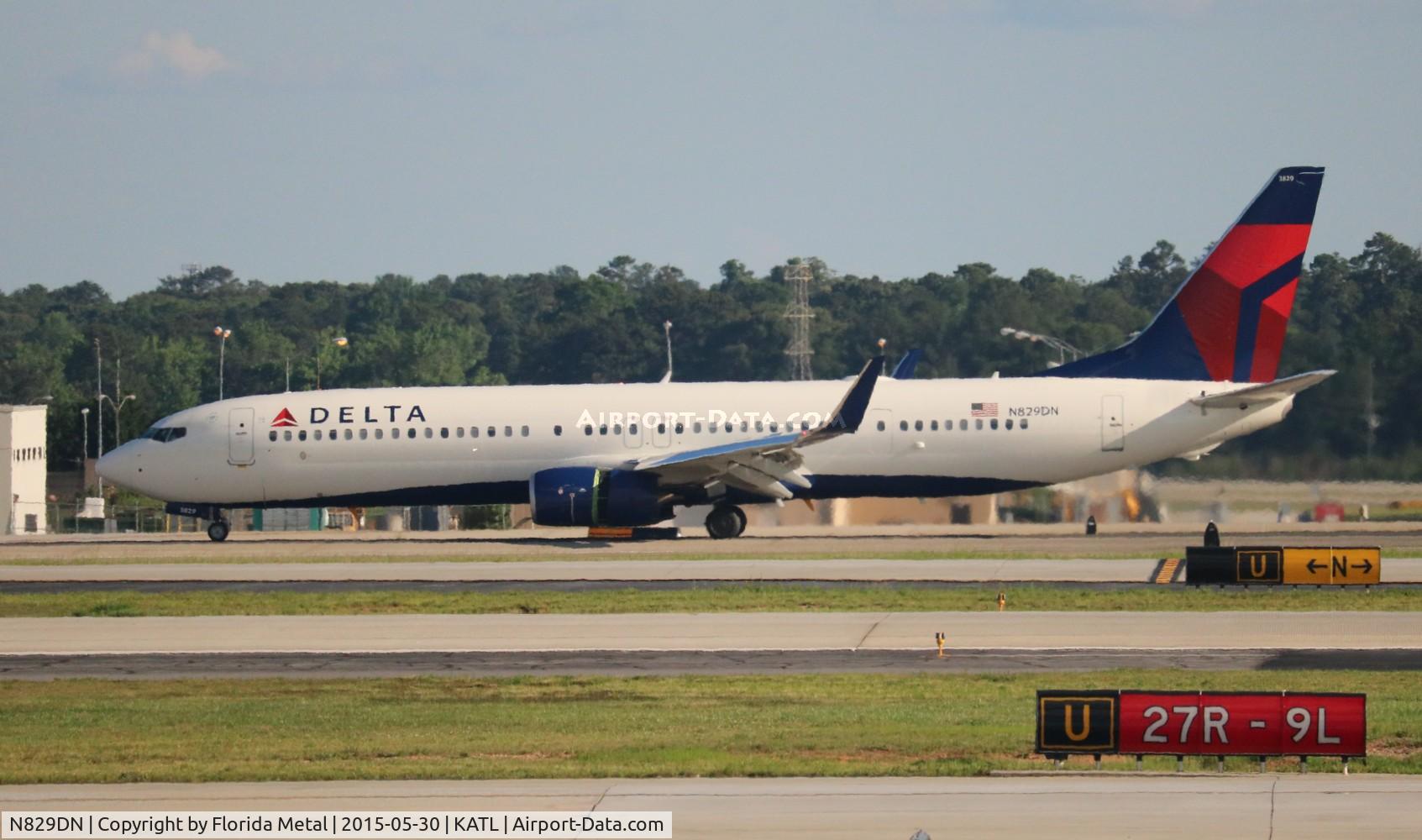 N829DN, 2014 Boeing 737-932/ER C/N 31941, ATL spotting 2015