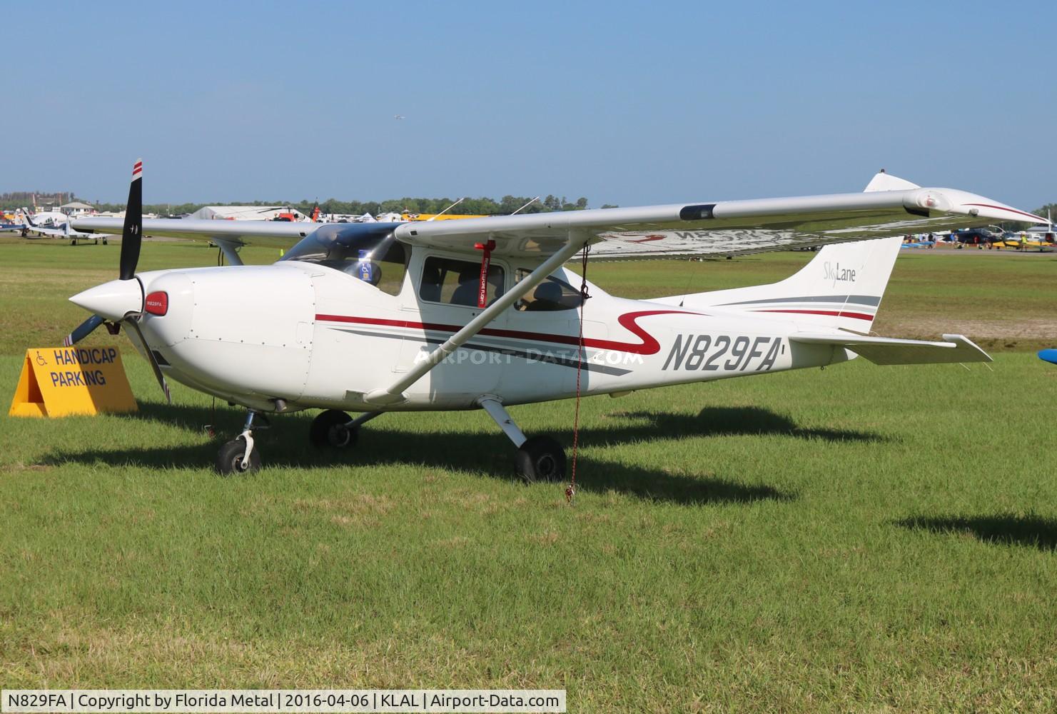 N829FA, 2002 Cessna 182T Skylane C/N 18281129, SNF LAL 2016