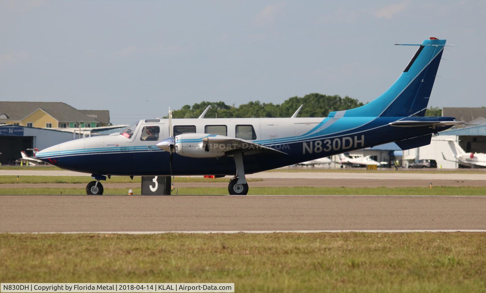 N830DH, 1982 Piper PA-60-602P Aerostar C/N 60-8265014, SNF LAL 2018