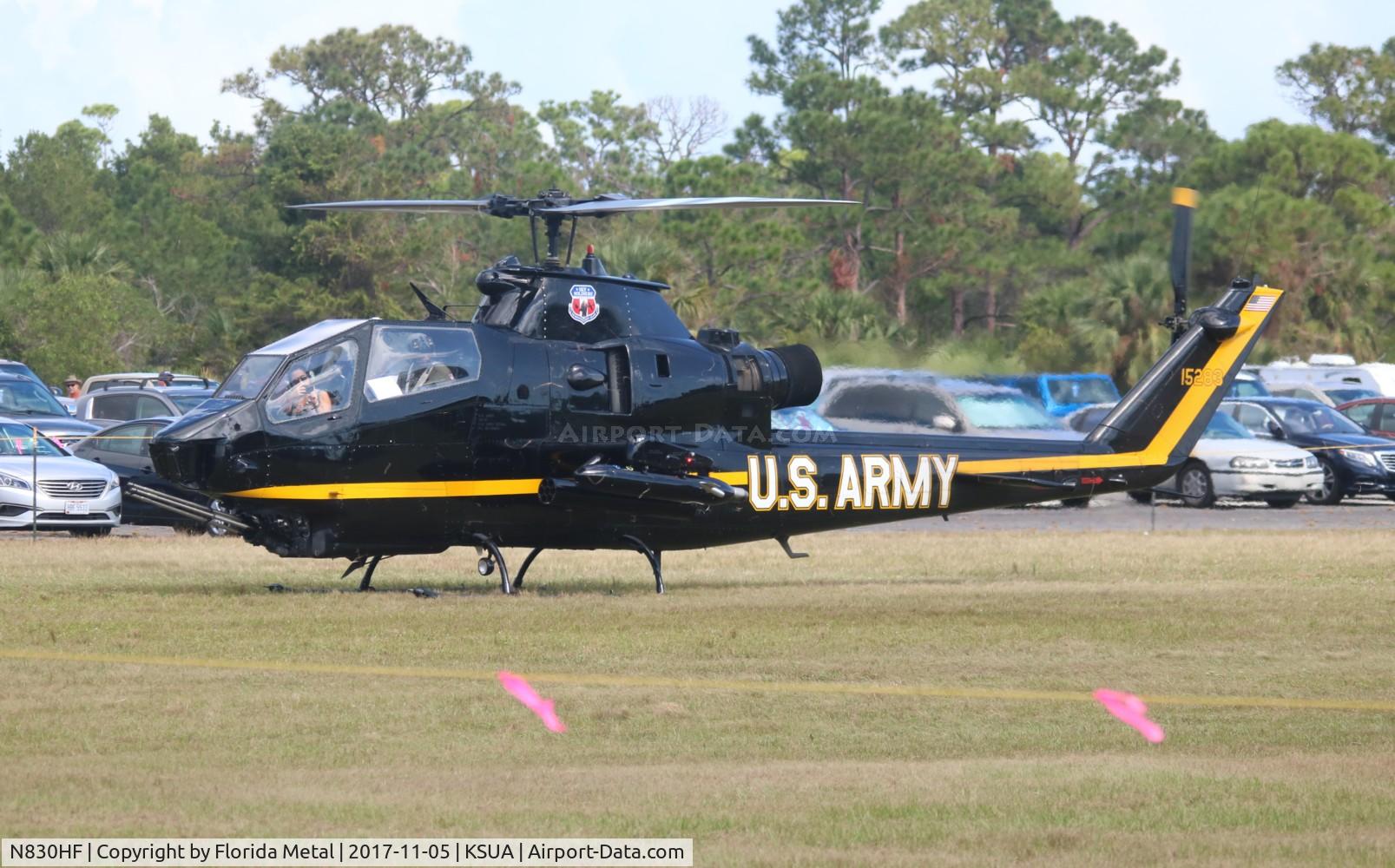 N830HF, 1966 Bell AH-1F C/N 66-15283, Stuart 2017