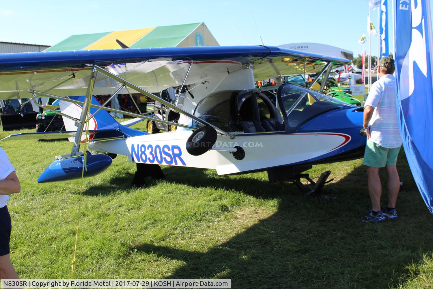 N830SR, 2017 Progressive Aerodyne SeaRey LSA C/N 1070, EAA OSH 2017