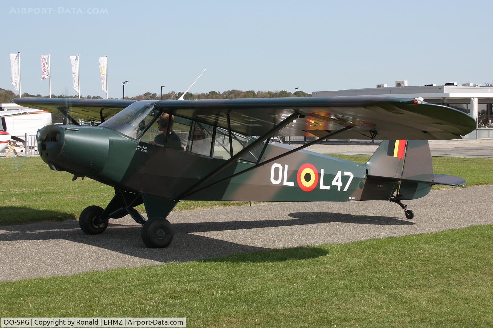 OO-SPG, 1952 Piper L-18C Super Cub (PA-18-95) C/N 18-2060, at ehmz