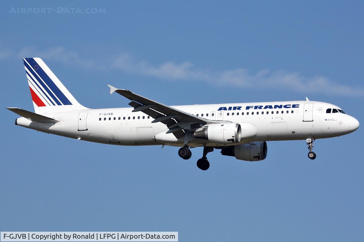 F-GJVB, 1990 Airbus A320-211 C/N 0145, at cdg