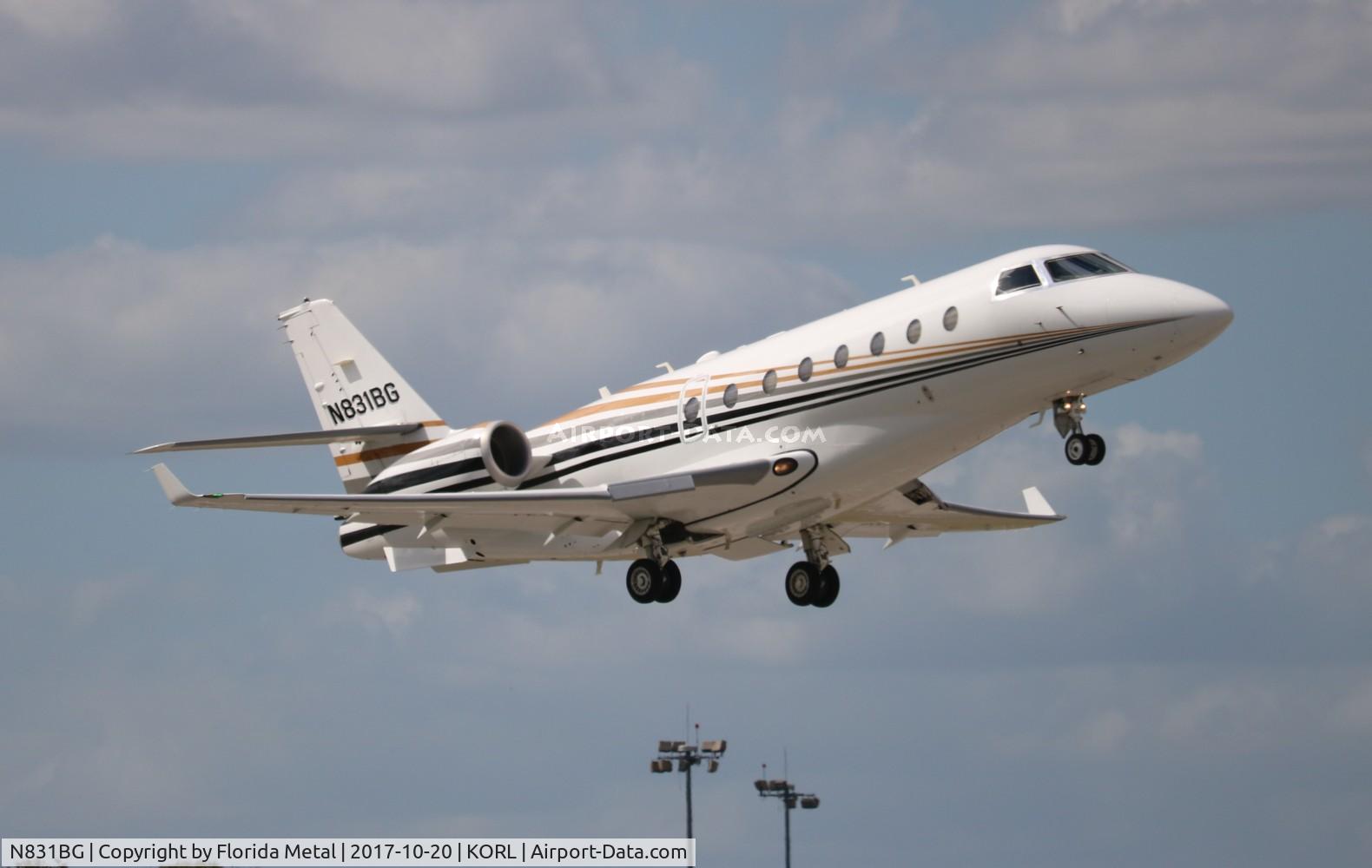 N831BG, 2018 Israel Aerospace Industries Gulfstream 200 C/N 226, ORL spotting 2017