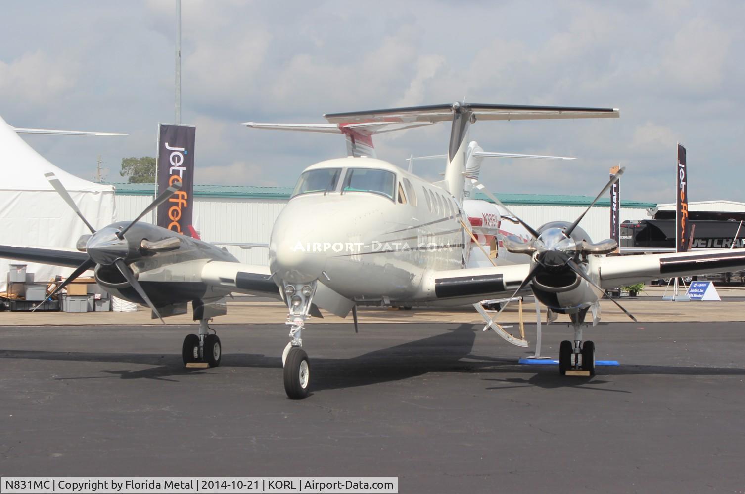 N831MC, 1981 Beech B200 King Air C/N BB-925, NBAA ORL 2014