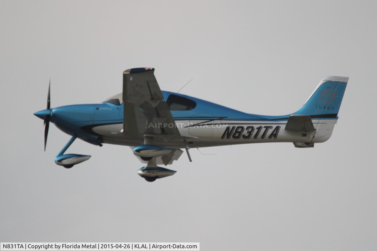 N831TA, 2008 Cirrus SR22 C/N 3150, SNF LAL 2015