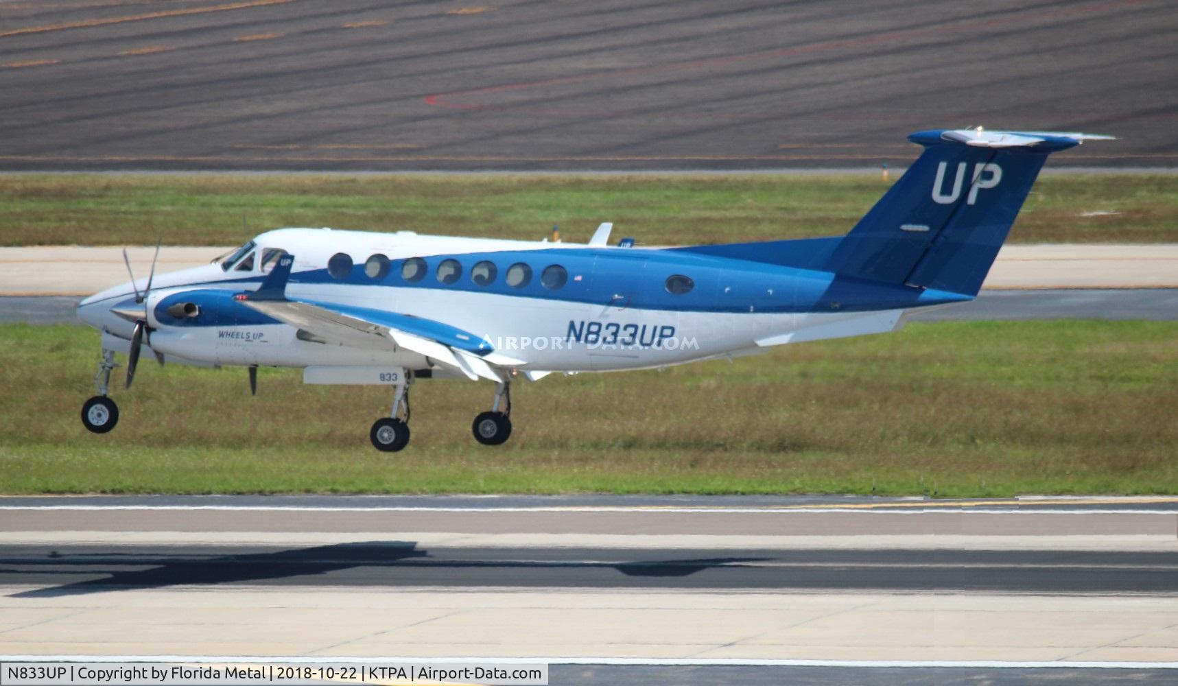 N833UP, 2014 Beechcraft B300C King Air C/N FL-947, TPA spotting 2018