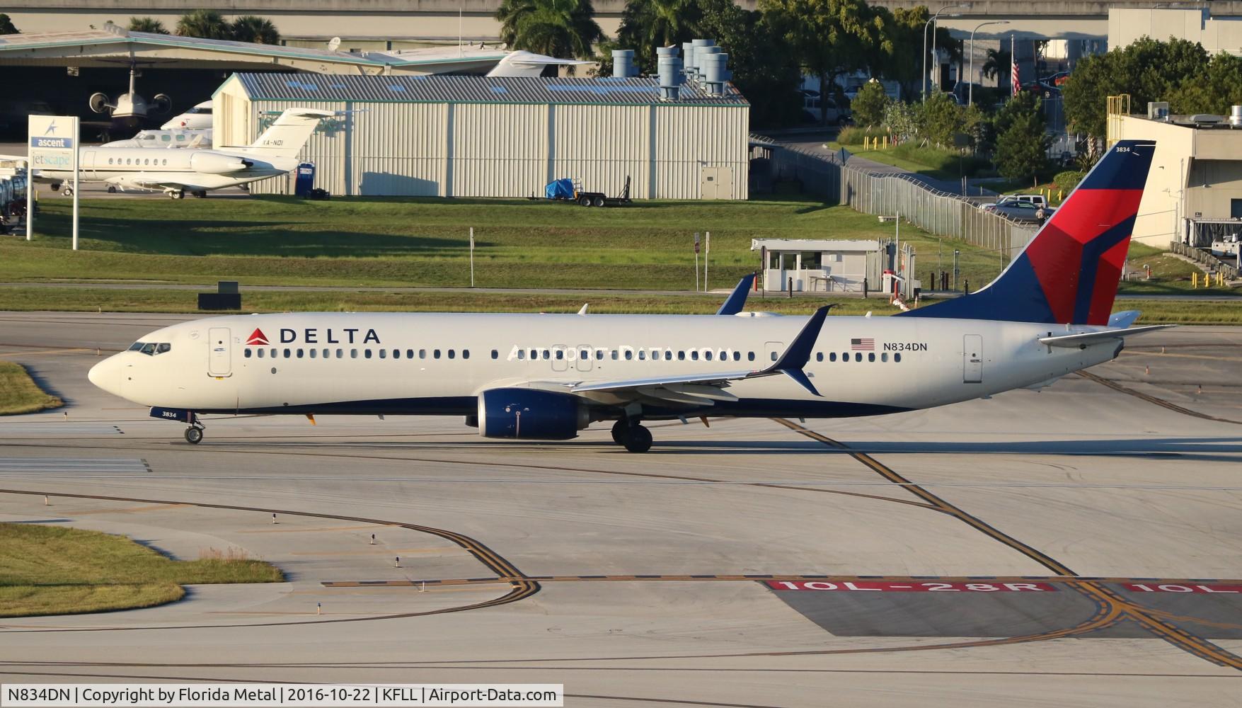 N834DN, 2015 Boeing 737-932/ER C/N 31946, FLL spotting 2016