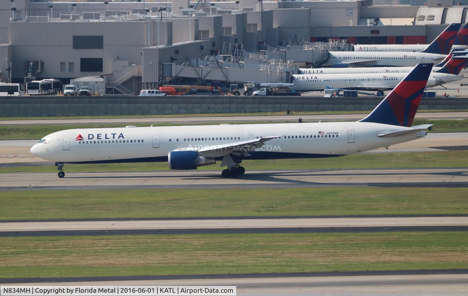 N834MH, 2000 Boeing 767-432/ER C/N 29707, ATL spotting 2016