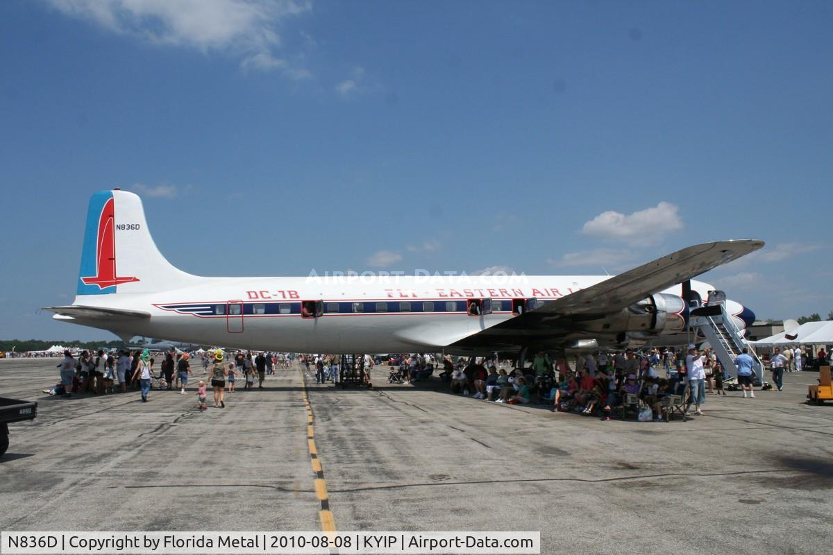 N836D, 1957 Douglas DC-7B C/N 45345, TOM YIP 2010