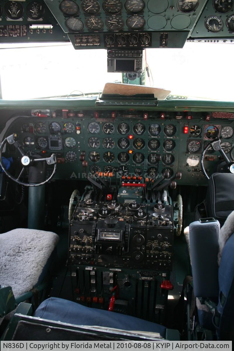 N836D, 1957 Douglas DC-7B C/N 45345, TOM YIP 2010