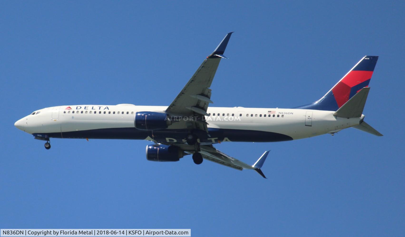 N836DN, 2015 Boeing 737-932/ER C/N 31947, SFO spotting 2018