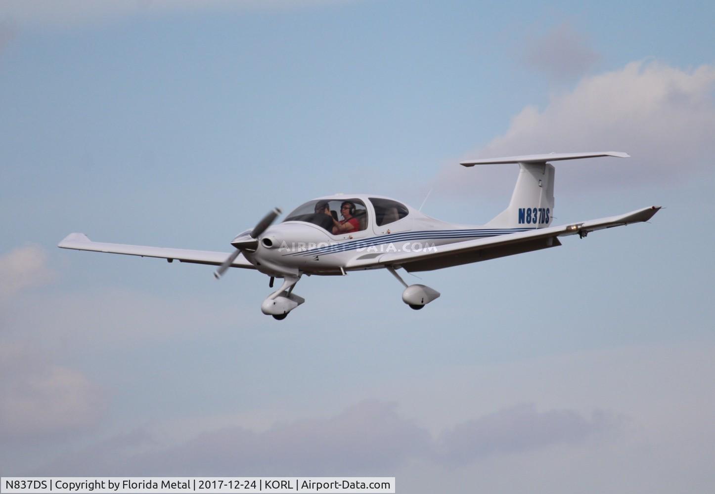 N837DS, 2004 Diamond DA-40 Diamond Star C/N 40.437, ORL spotting 2017
