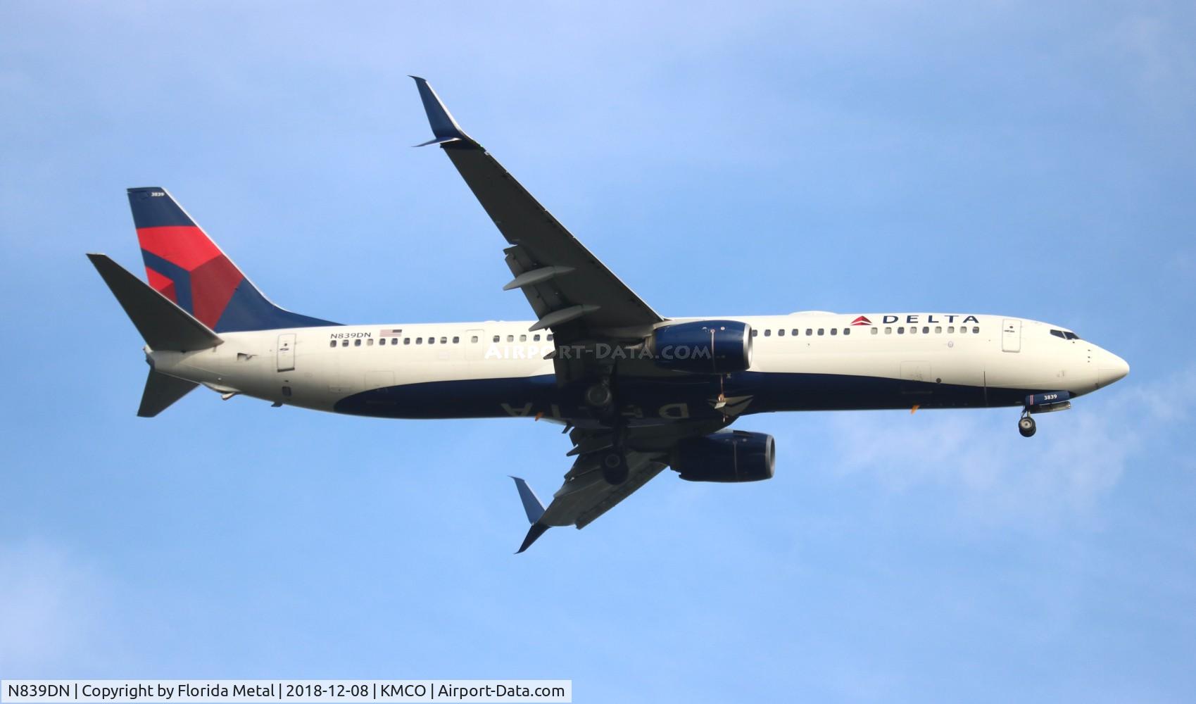 N839DN, 2015 Boeing 737-932/ER C/N 31950, MCO spotting 2018