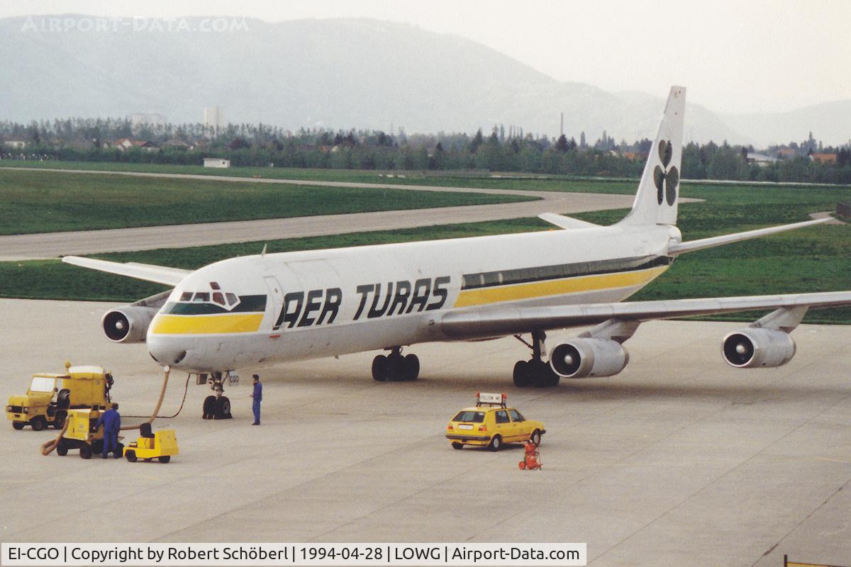 EI-CGO, 1968 Douglas DC-8-63F C/N 45924, EI-CGO @ LOWG 1994