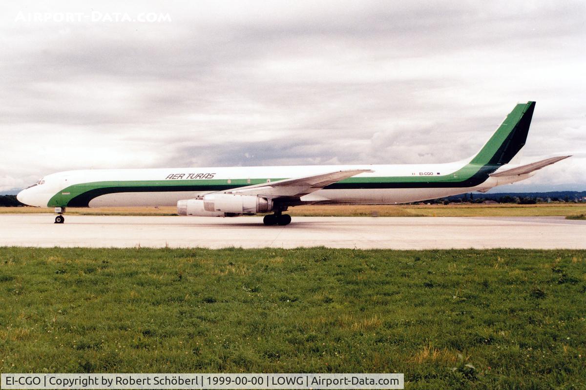 EI-CGO, 1968 Douglas DC-8-63F C/N 45924, EI-CGO @ LOWG 1999