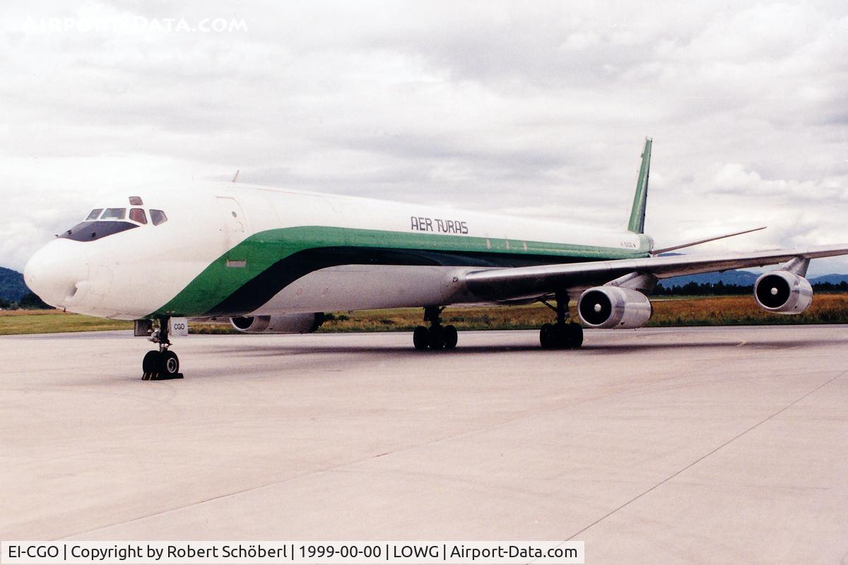 EI-CGO, 1968 Douglas DC-8-63F C/N 45924, EI-CGO @ LOWG 1999