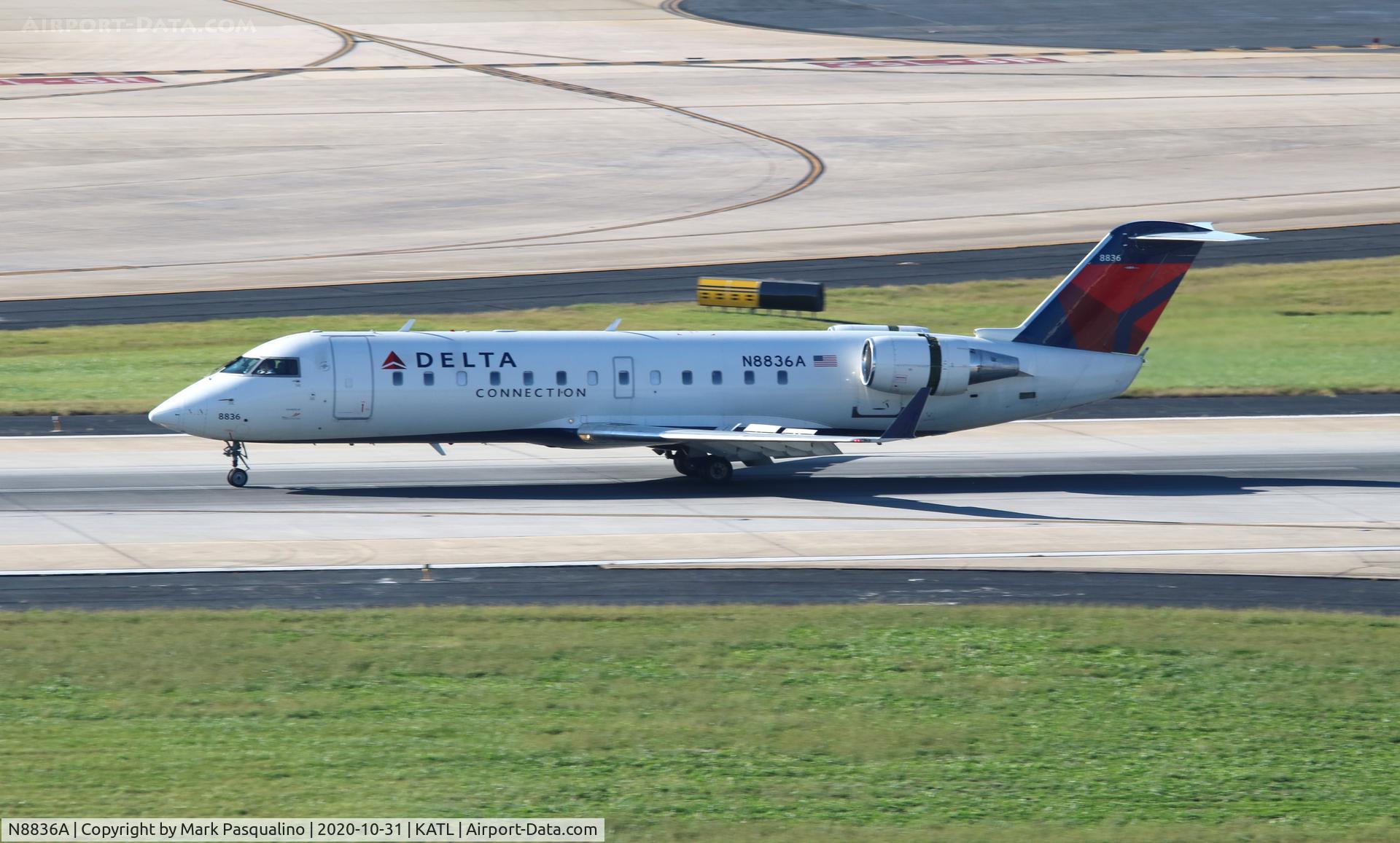 N8836A, 2003 Bombardier CRJ-200 (CL-600-2B19) C/N 7836, CL-600-2B19
