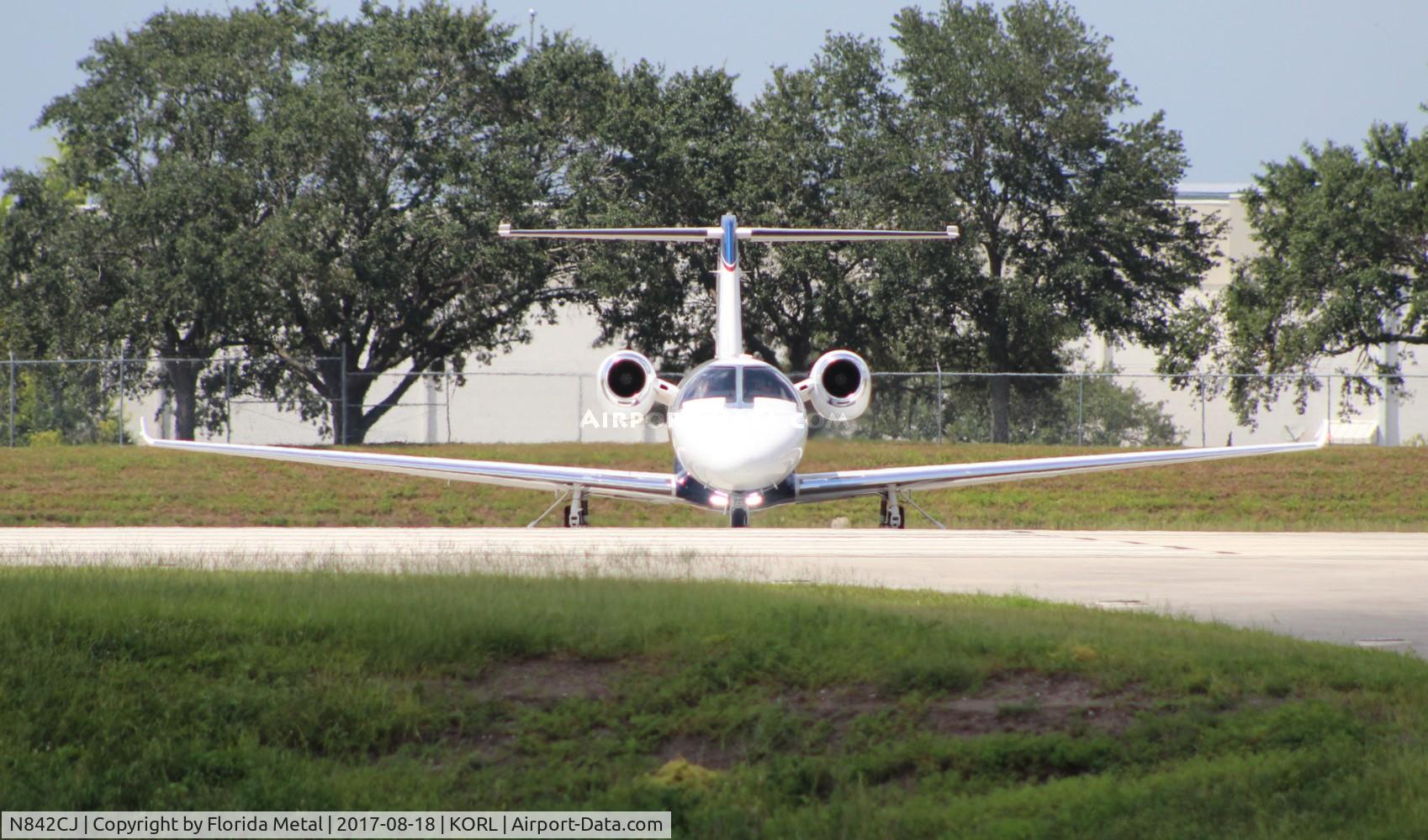 N842CJ, 2014 Cessna 525 Citation M2 C/N 525-0842, ORL spotting 2017