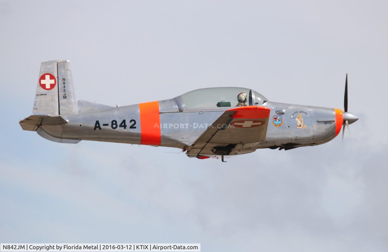 N842JM, Pilatus P3-05 C/N 480-29, TICO 2016