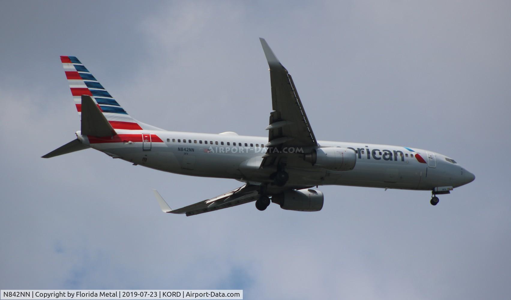N842NN, 2010 Boeing 737-823 C/N 31099, ORD spotting 2019