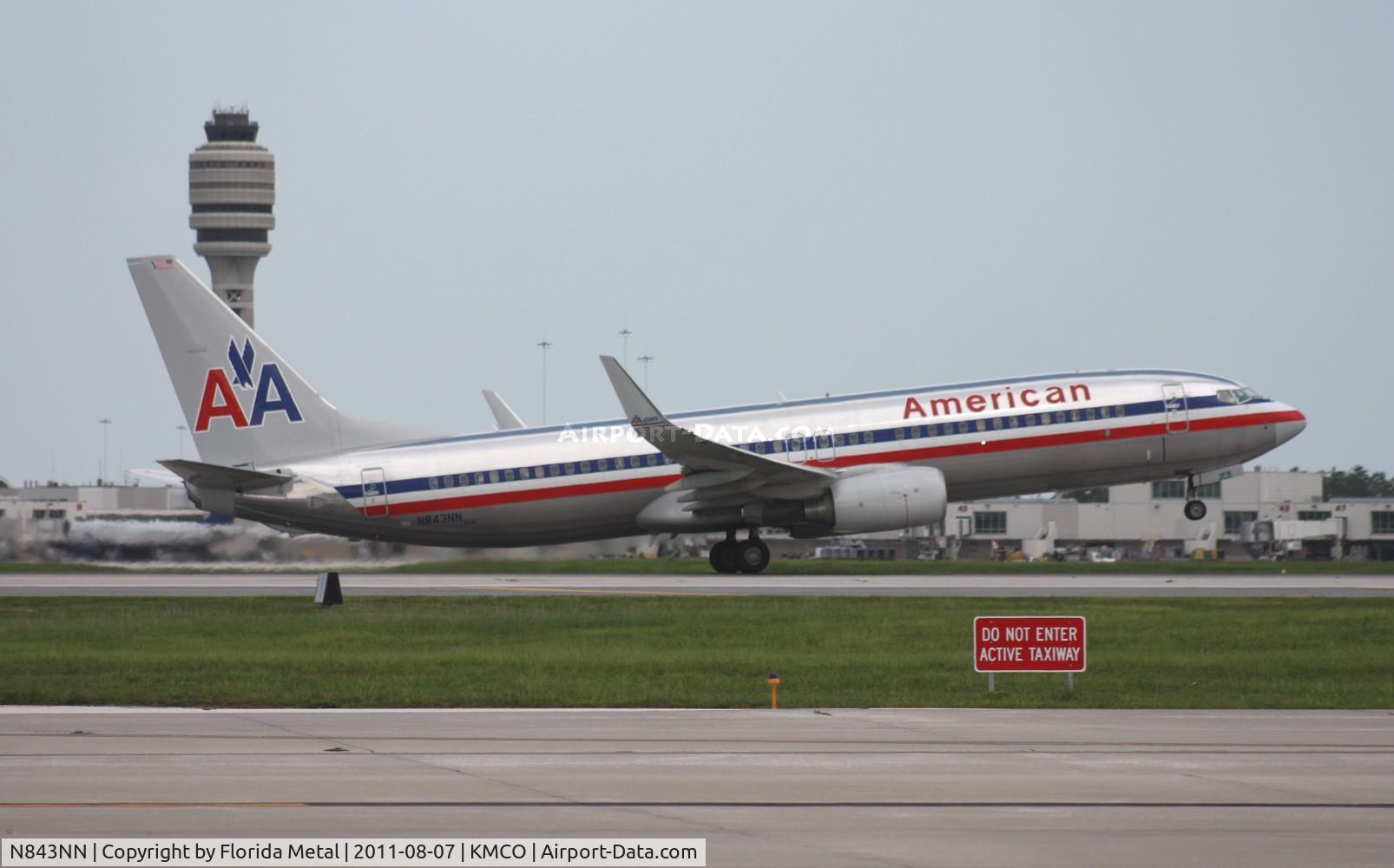 N843NN, 2010 Boeing 737-823 C/N 30906, MCO spotting 2011
