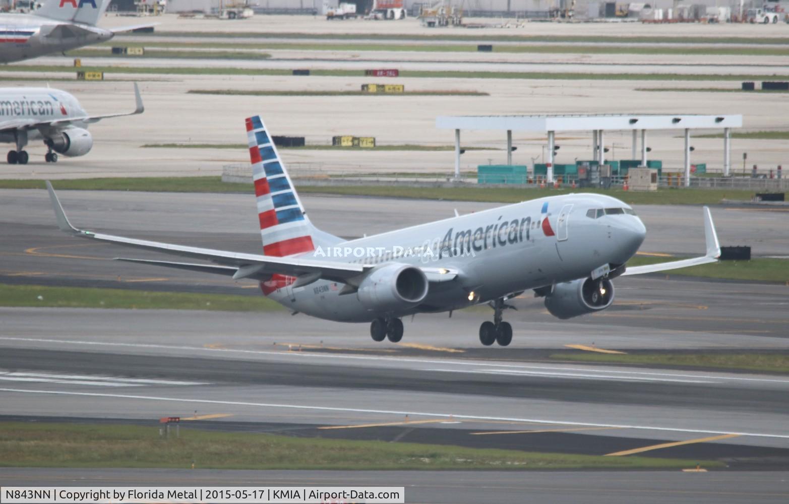 N843NN, 2010 Boeing 737-823 C/N 30906, MIA spotting 2015