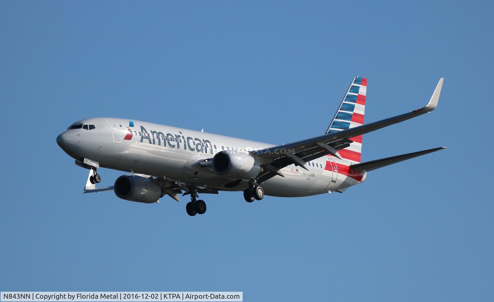 N843NN, 2010 Boeing 737-823 C/N 30906, TPA spotting 2016