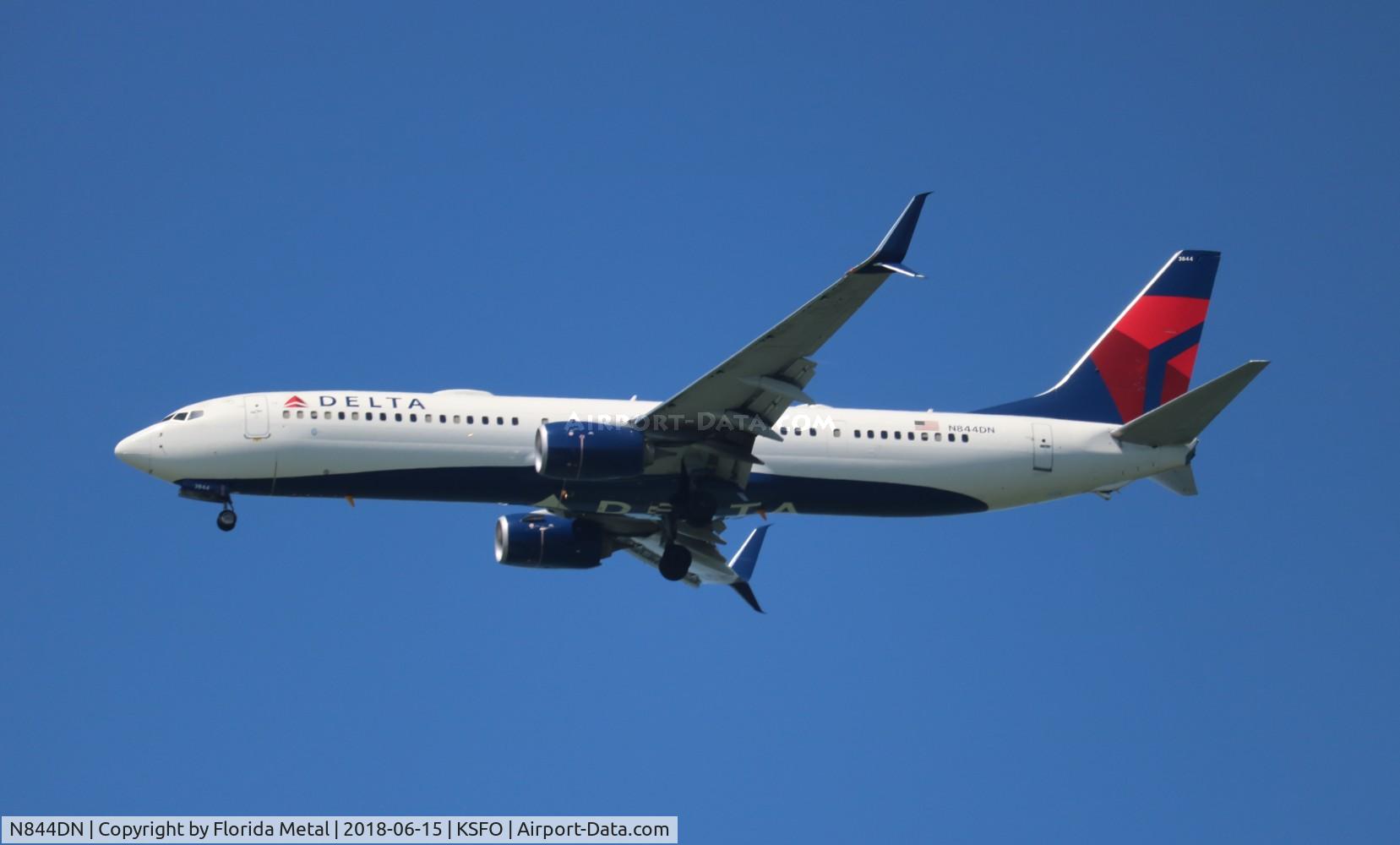 N844DN, 2015 Boeing 737-932/ER C/N 31955, SFO spotting 2018