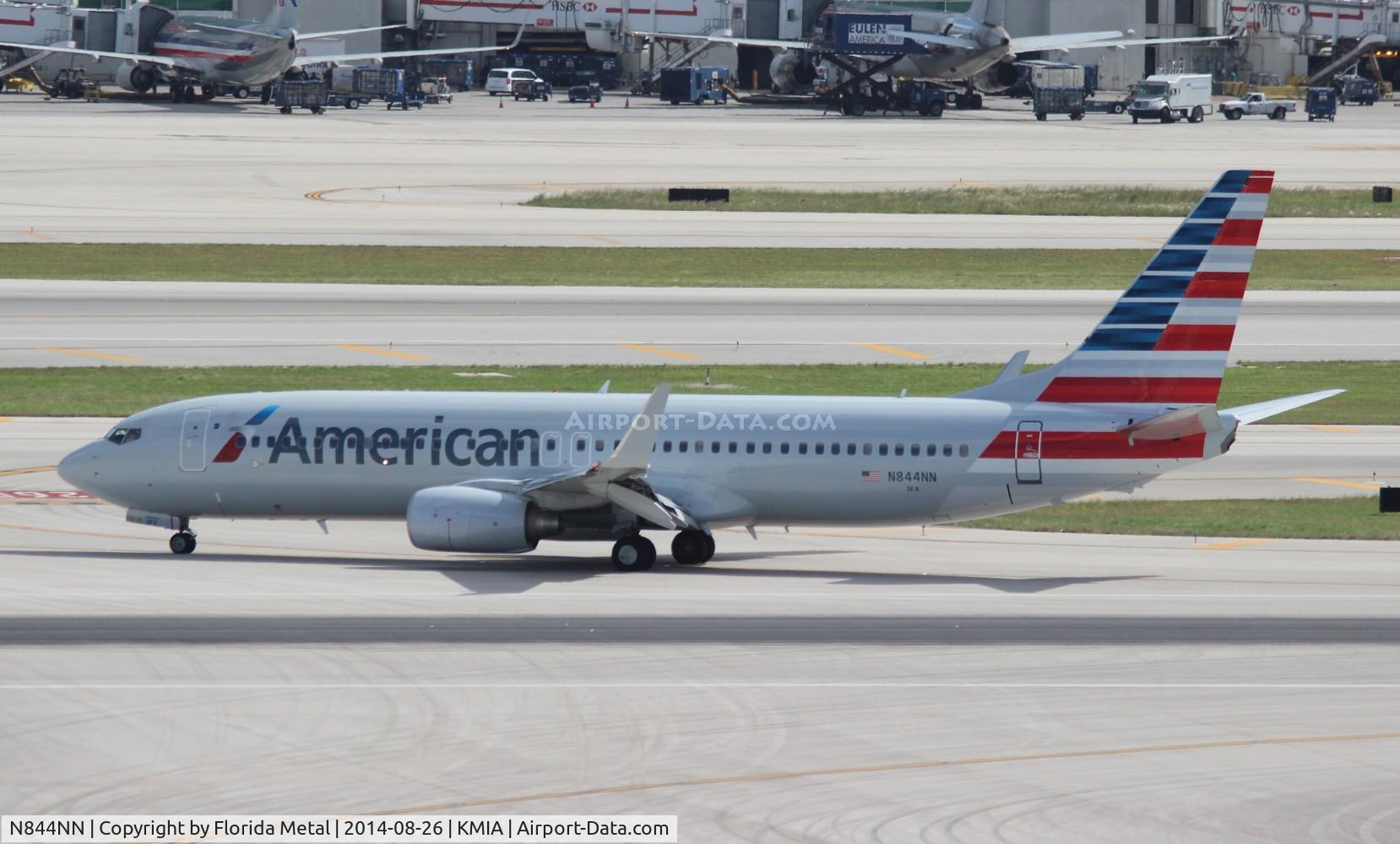 N844NN, 2010 Boeing 737-823 C/N 33212, MIA spotting 2014