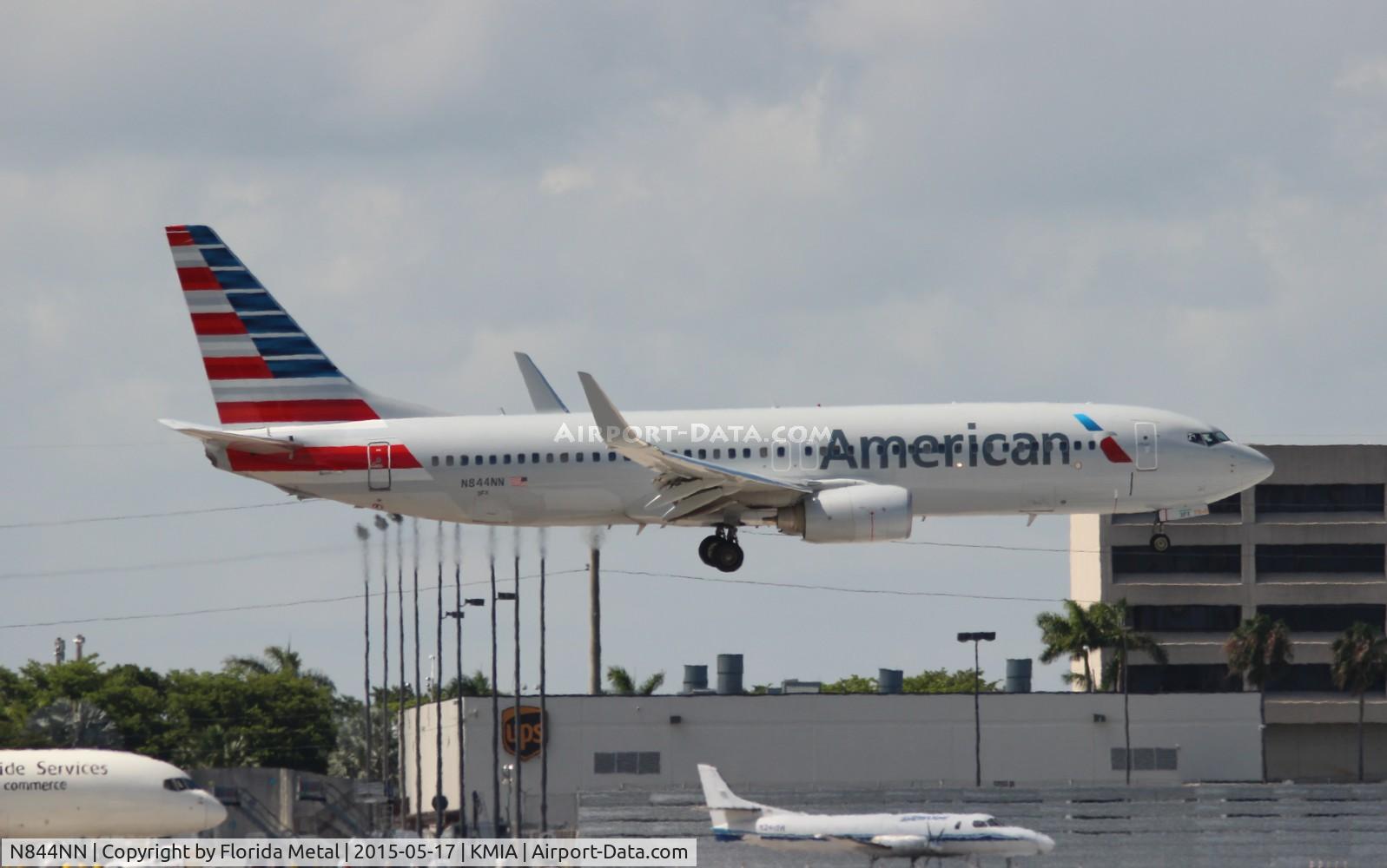 N844NN, 2010 Boeing 737-823 C/N 33212, MIA spotting 2015