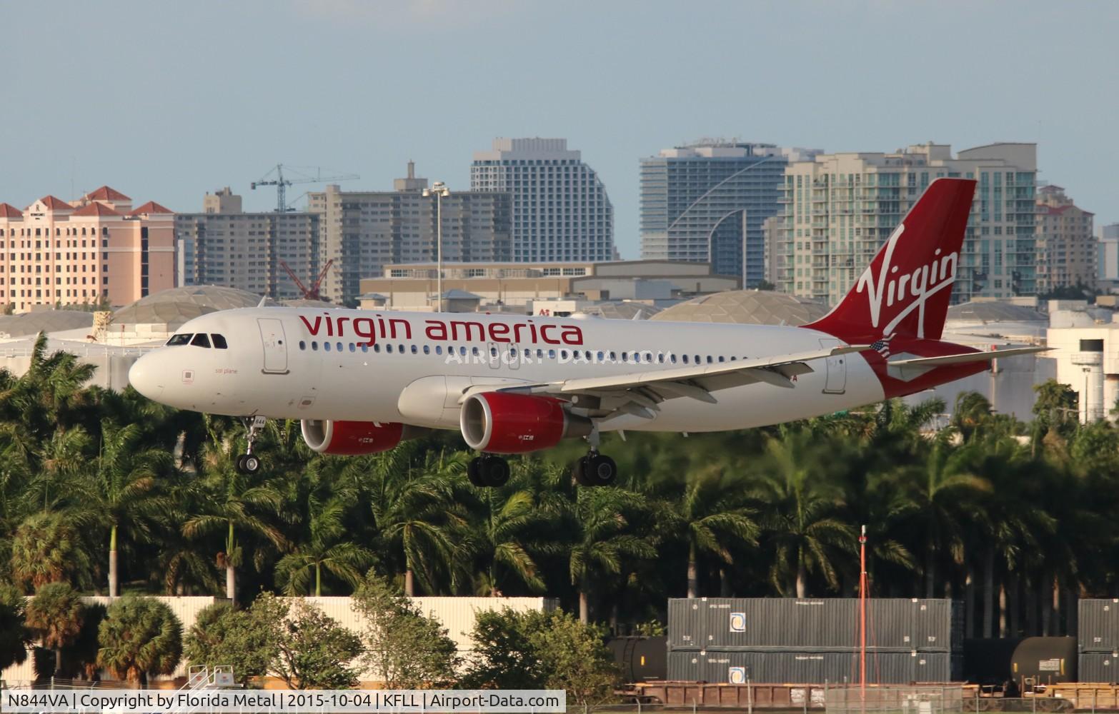 N844VA, Airbus A320-214 C/N 4851, FLL spotting 2015
