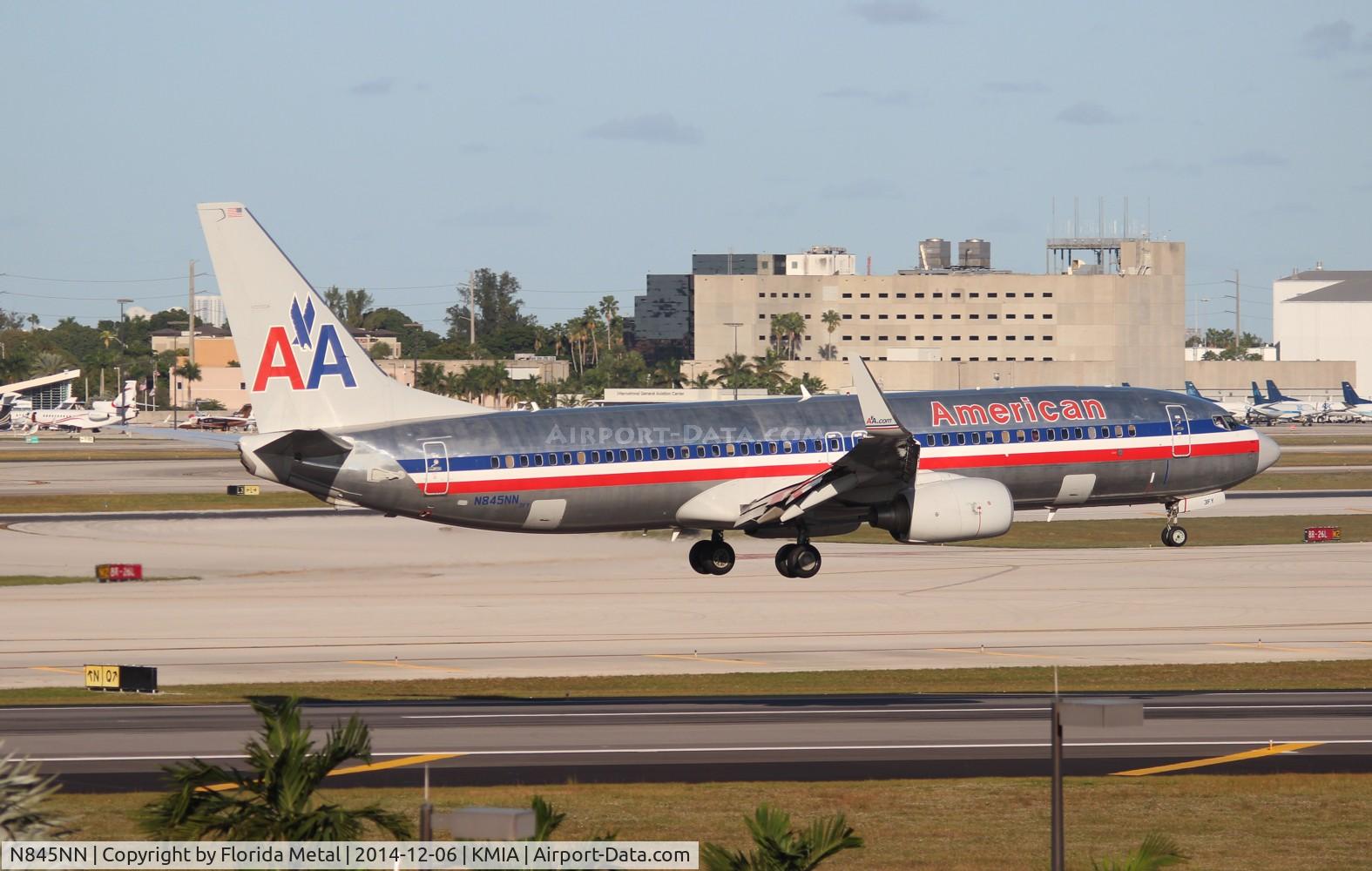 N845NN, 2010 Boeing 737-823 C/N 40579, MIA spotting 2014