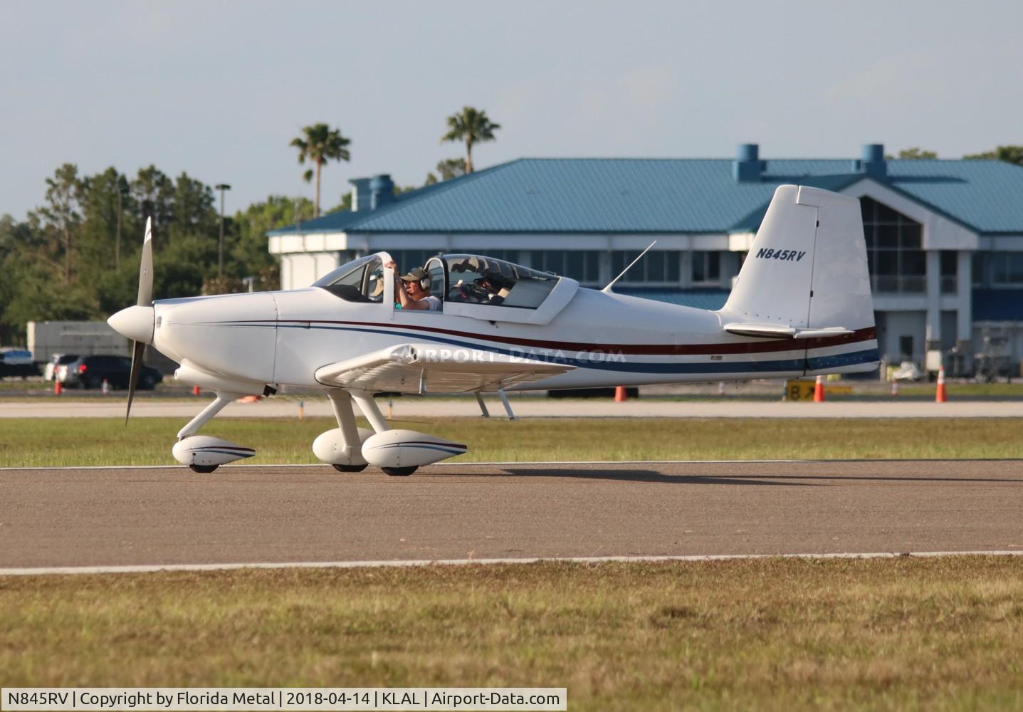 N845RV, Vans RV-7A C/N 73124, SNF LAL 2018