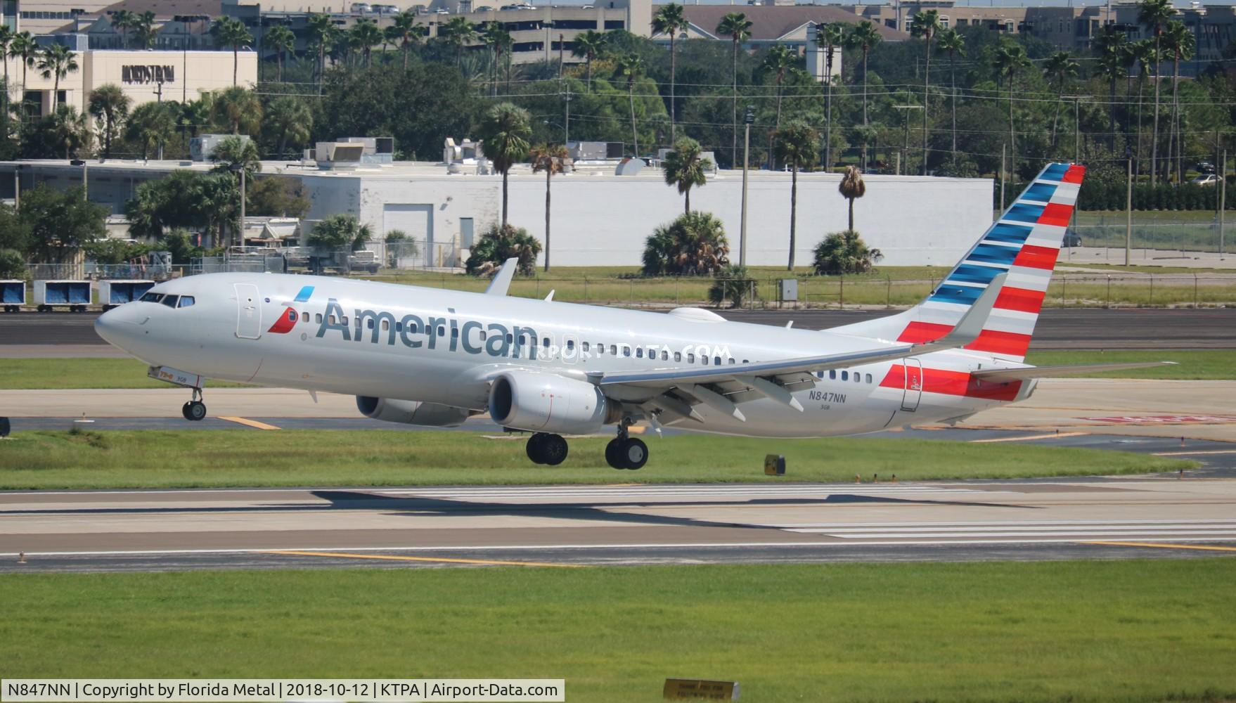 N847NN, 2010 Boeing 737-823 C/N 29575, TPA spotting 2018