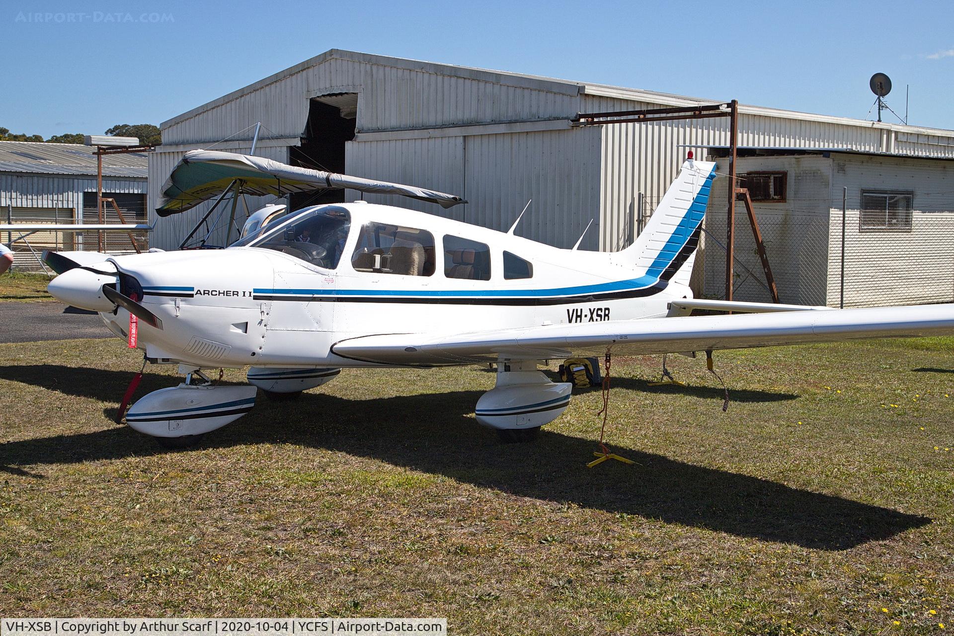 VH-XSB, 1978 Piper PA-28-181 C/N 28-7890263, Coffs Harbour Aero Club open day 2020