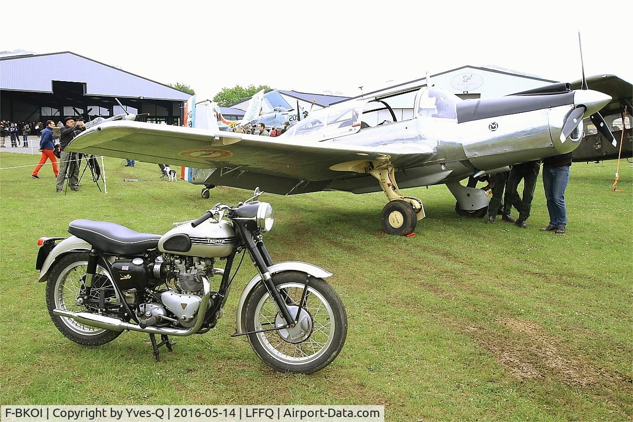 F-BKOI, Morane-Saulnier MS-733 Alcyon C/N 74, Morane-Saulnier MS-733 Alcyon, Static display, La Ferté-Alais airfield (LFFQ) Airshow 2016