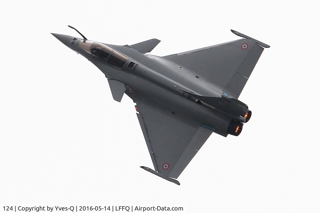 124, Dassault Rafale C C/N 124, Dassault Rafale C, On display, La Ferté-Alais airfield (LFFQ) Air show 2016