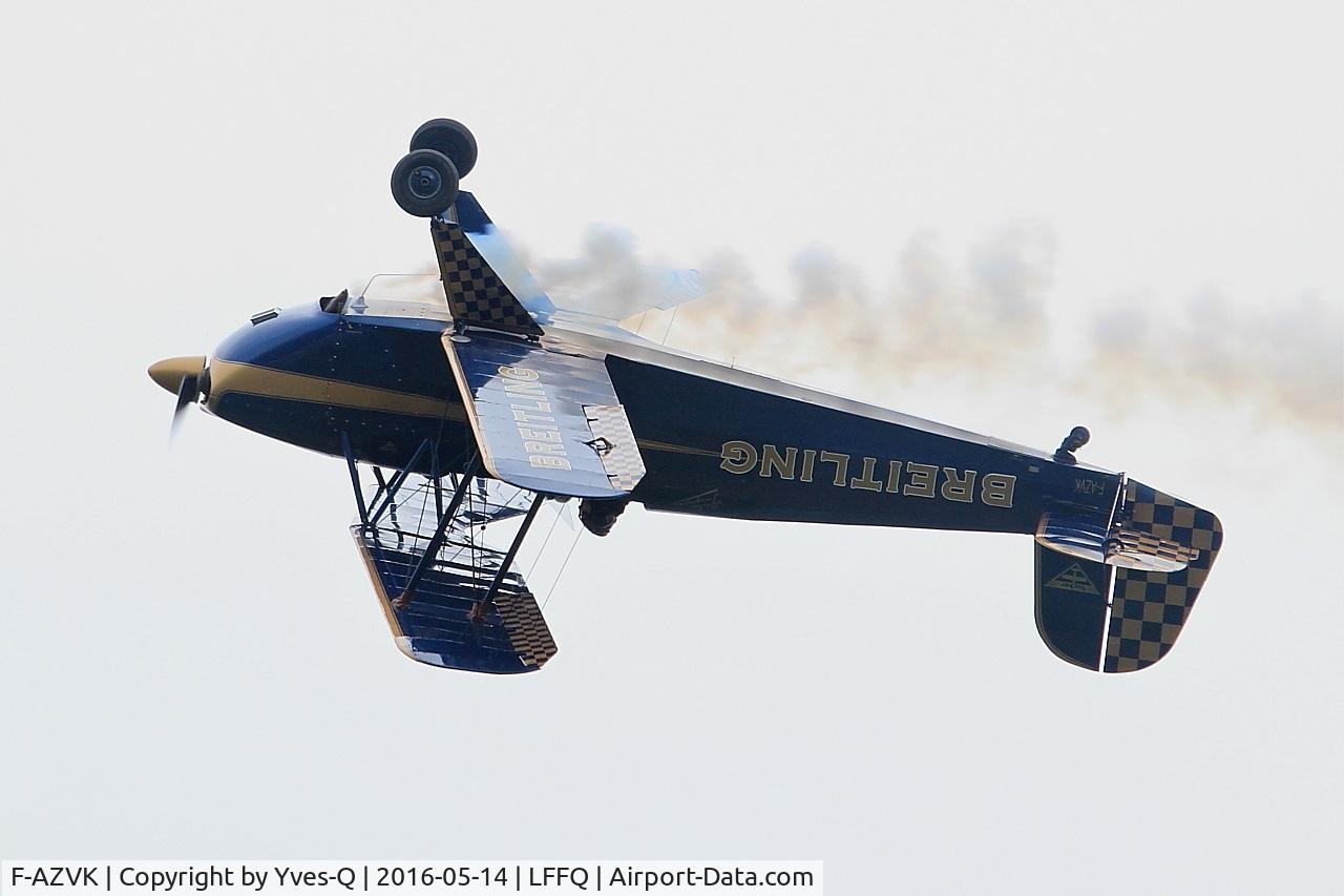 F-AZVK, 1935 Bucker Bu-131 Jungmann C/N 27, Bucker Bu-131 Jungmann, On display, La Ferté-Alais Airfield (LFFQ) Air Show 2016