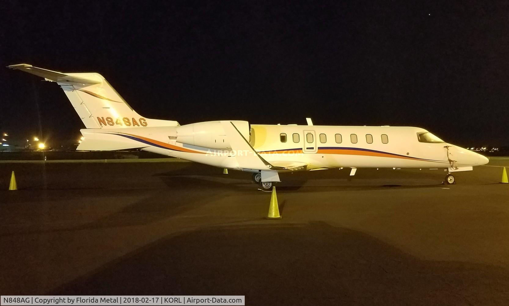 N848AG, 2009 Learjet 45 C/N 45-401, ORL Spotting 2018