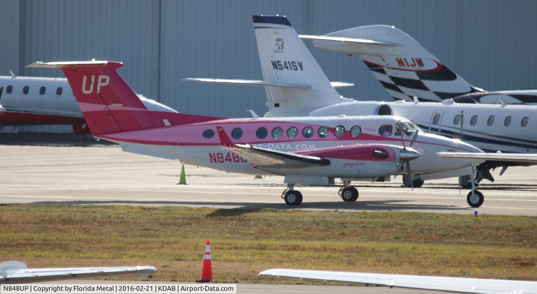 N848UP, 2015 Beechcraft 350 King Air C/N FL-1004, DAB spotting 2016